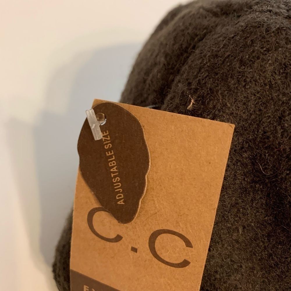 C.C. Exclusives Adjustable Hat w/ Flower Detail - Picture 6 of 7